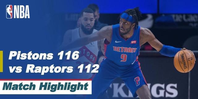 VIDEO: Bintang Toronto Raptors, Norman Powell Cetak 43 Poin Saat Hadapi Detroit Pistons di NBA