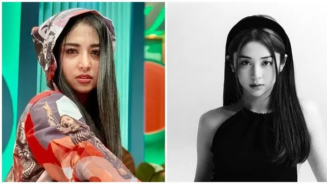 Bak Kembaran Idol Kpop, Ini 6 Potret Kemiripan Dewi Perssik dan Yunjin Le Sserafim
