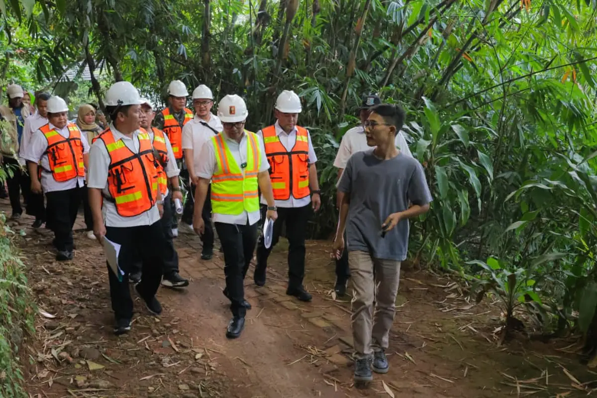 Pemerintah Kota Tangerang Selatan menata kawasan Kampung Kota di Kelurahan Keranggan, Kecamatan Setu, melalui pembangunan berbagai infrastruktur dasar. (Istimewa)