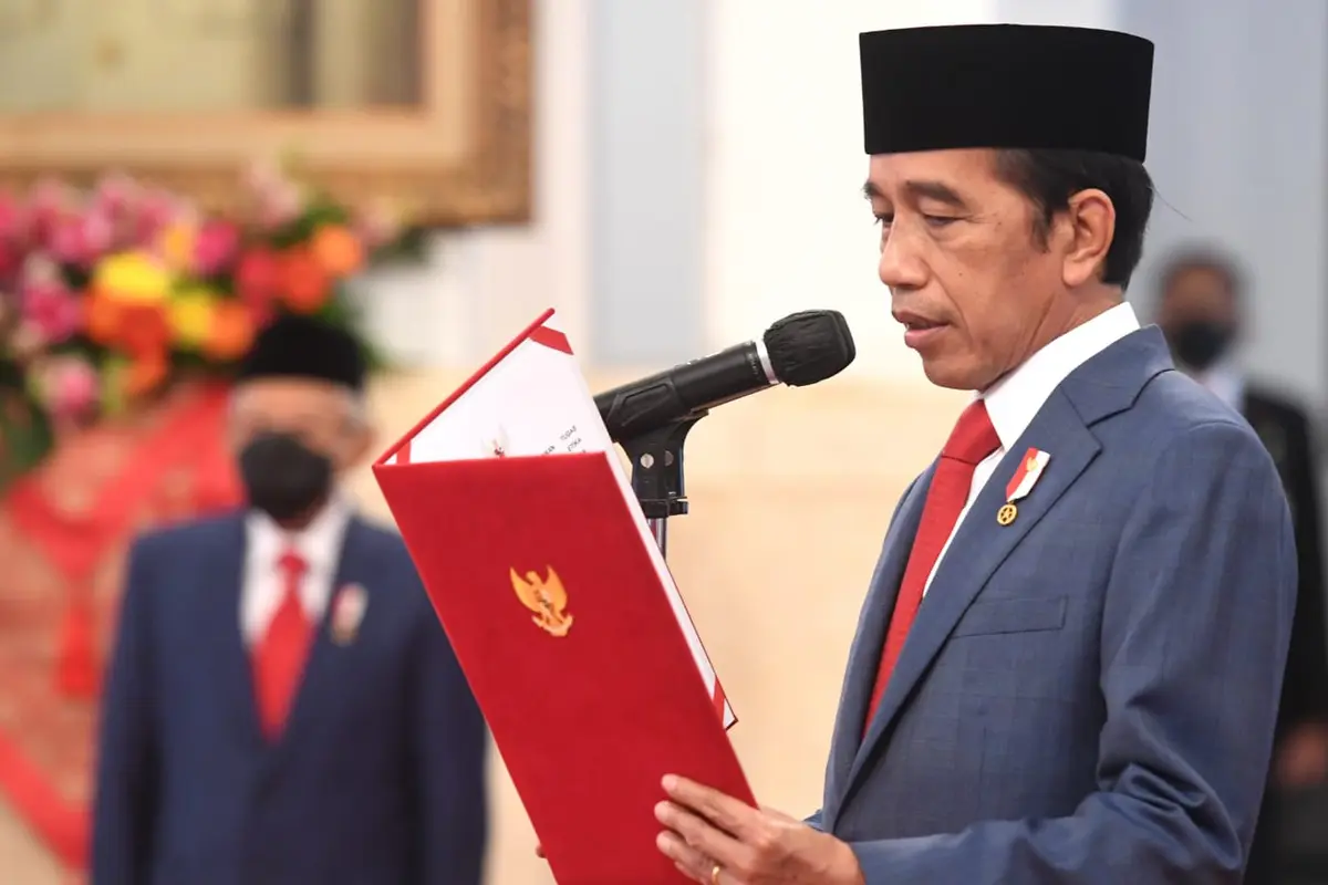 Jokowi Lantik Jenderal Andika Perkasa Sebagai Panglima TNI