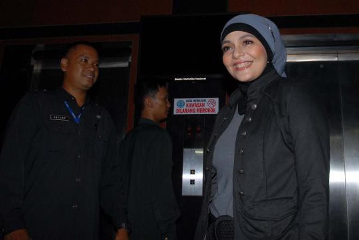 Lula Kamal jenguk Raffi di BNN