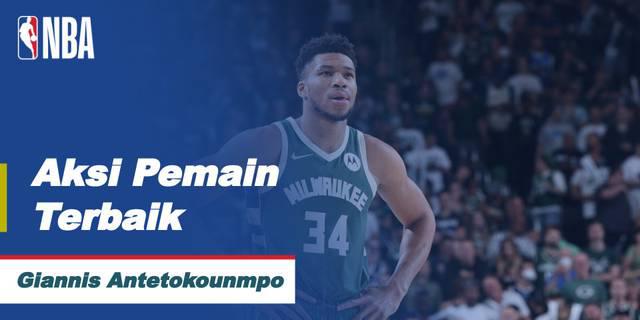 VIDEO: Aksi-aksi Terbaik Giannis Antetokounmpo Saat Milwaukee Bukcs Bersua Boston Celtics di NBA Hari Ini