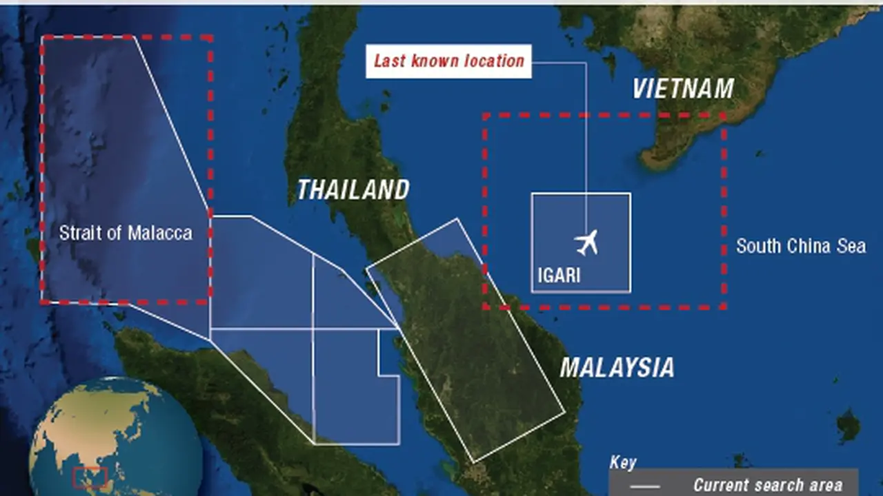 Pencarian Malaysia Airlines