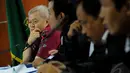 Anggoro Widjojo tersangkut kasus dugaan suap proyek revitalisasi Sistem Komunikasi Radio Terpadu (SKRT) di Departemen Kehutanan pada 2006 sampai 2008, Pengadilan Tipikor, Rabu (21/05/2014) (Liputan6.com/Faisal R Syam).
