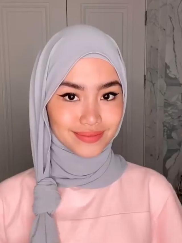 6 Cara  Pakai  Hijab Pashmina  Sifon Simpel dan Elegan Hot 