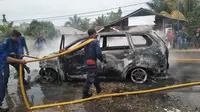 Sudah hampir 2 pekan, penyelidikan mobil terbakar di SPBU Konawe terhambat karena sopir mobil tangki rakitan belum pulih usai terbakar.