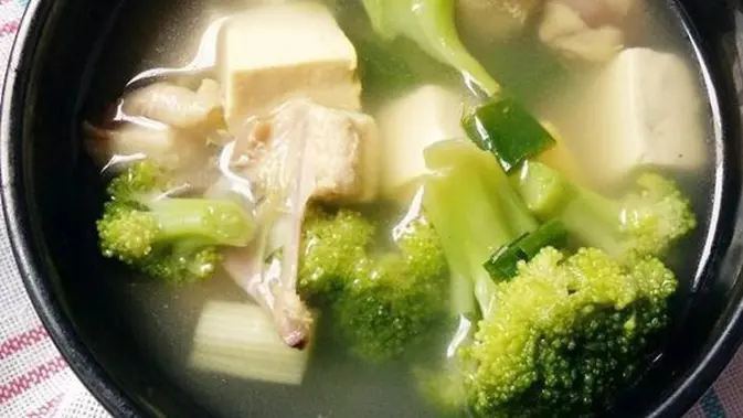 Resep Super Praktis Bening Brokoli Tahu Enaknya Kebangetan Lifestyle Fimela Com