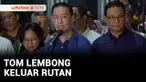 Usai mendapat abolisi dari Presiden Prabowo Subianto, Tom Lembong dapat melangkah keluar dari rumah tahanan Cipinang, Jakarta. Sejumlah sahabat dan relawan menjemput kebebasan Tom Lembong.