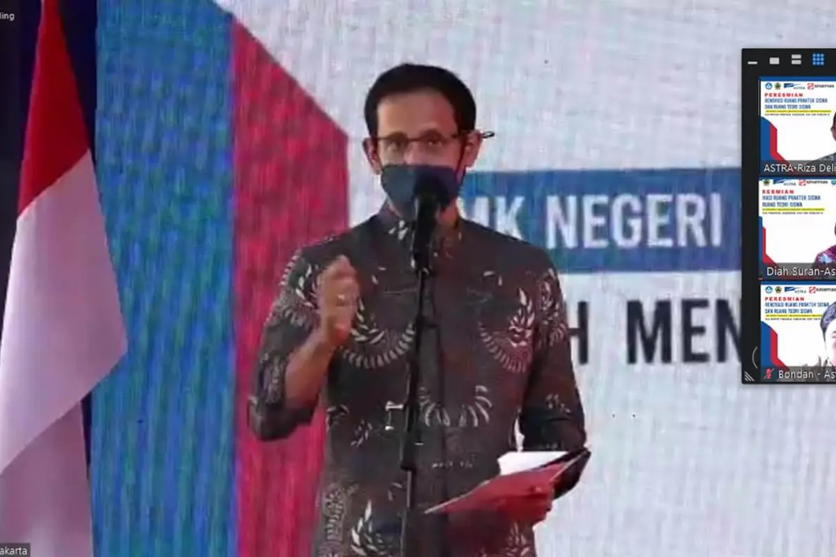 Menteri Nadiem Makarim