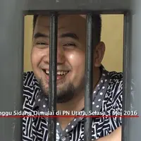 Seperti ini kondisi Saipul Jamil yang sedang menunggu sidang.