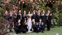 Super Junior di Acara Pernikahan Ryeowook dan Ari. (Foto: Allkpop)