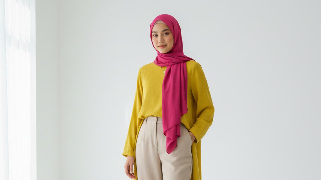 Baju Lemon Jilbab Pink Fanta