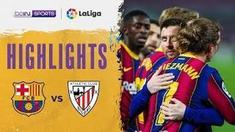 Berita video highlights laga pekan ke-21 Liga Spanyol 2020/2021 antara Barcelona melawan Athletic Bilbao yang berakhir dengan skor 2-1, di mana Lionel Messi mencetak gol indah dari free kick, Senin (1/2/2021) dinihari WIB.