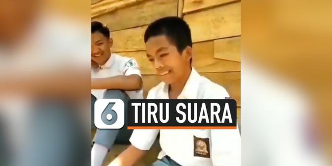 VIDEO: Viral Remaja SMA Tirukan Suara Berbagai Hewan