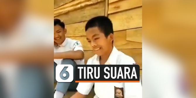 VIDEO: Viral Remaja SMA Tirukan Suara Berbagai Hewan