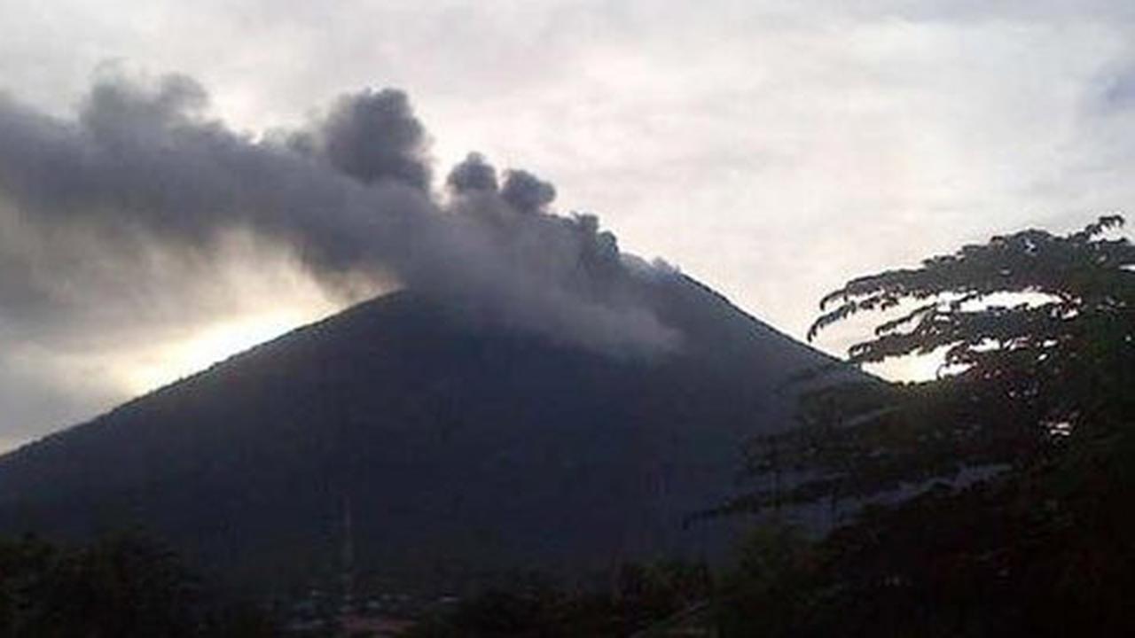 Aktivitas Gunung Gamalama cenderung menurun