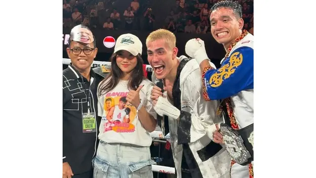 Potret Kedekatan Fuji dan Aisar Khaled yang Bikin Gemas.
