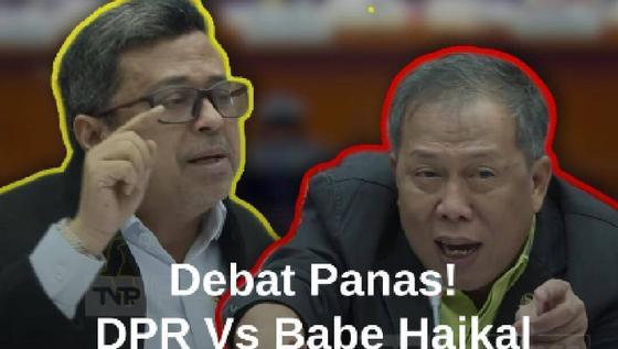 Debat PDIP DPR Vs Babe Haikal, Panas Tarik Urat sampai Tunjuk-Tunjuk Soroti SPPG Halal