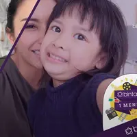 Tyas Mirasih sekarang sangat bahagia dengan kehadiran Amandine Cattelaya.