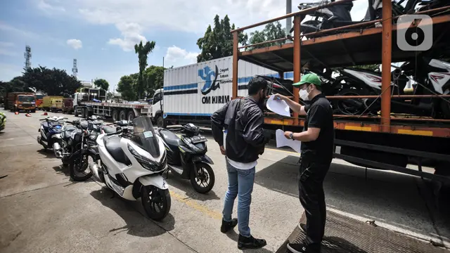 FOTO: Pemberangkatan Sepeda Motor Mudik Gratis DKI Jakarta 2022