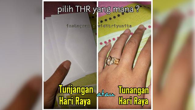 Pengalaman menunggu THR ini juga menjadi bahan lelucon warganet di media sosial.