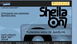 Sheila On 7 bakal gelar konser bertajuk 'Tunggu Aku Di', lalu besok pukul 10.00 WIB, Rabu 1 Mei 2024 merupakan waktu penjualan tiket konser Sheila On 7 di Bandung. (www.tungguakudi.com)