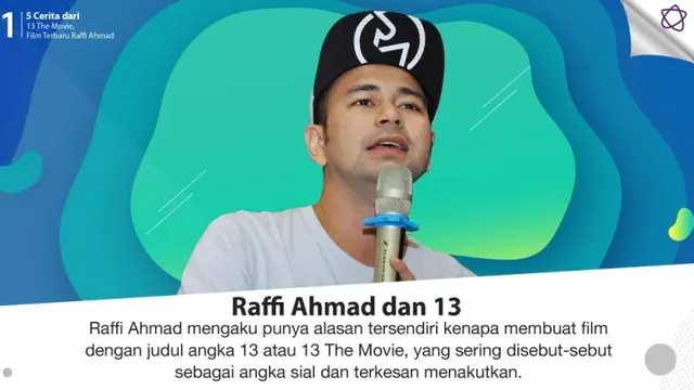[Bintang] 5 Cerita dari 13 The Movie, Film Terbaru Raffi Ahmad