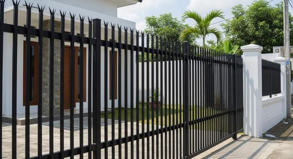 10 Inspirasi Pagar Rumah Anti Maling Berbahan Hollow Galvanis Kuat untuk Hunian Minimalis