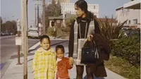 Kamala Harris bersama ibu dan adiknya (Kamala Harris)