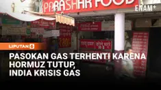 Kelangkaan tabung gas LPG komersial membuat sejumlah restoran di New Delhi, India, terpaksa menghentikan operasional mereka. Para pemilik usaha mengaku tidak dapat memasak karena pasokan gas tidak tersedia selama beberapa hari terakhir.