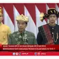 Presiden Jokowi Widodo (Jokowi) saat menghadiri&nbsp;Sidang Tahunan MPR dan Nota Keuangan Presiden 2022. Dok Youtube.