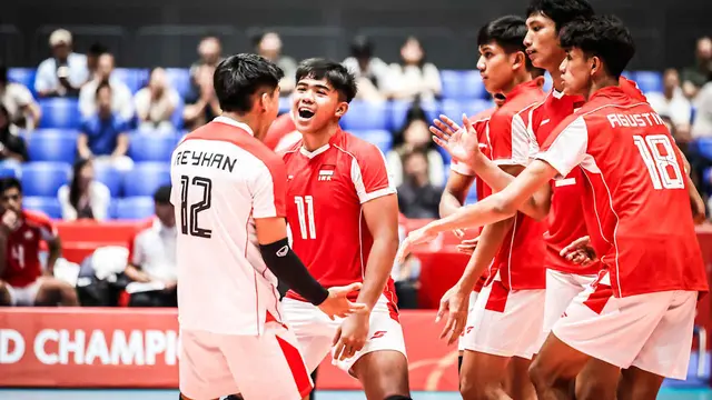 Timnas Voli Indonesia -  Kejuaraan Dunia Voli Putra U-21 2025 - Bola Voli