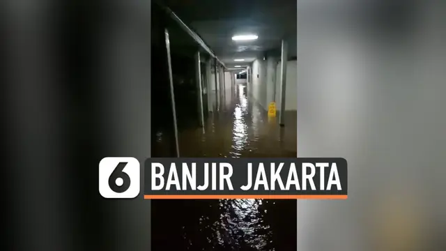 VIDEO: Banjir Jakarta Genangi Jalanan dan Rumah Sakit