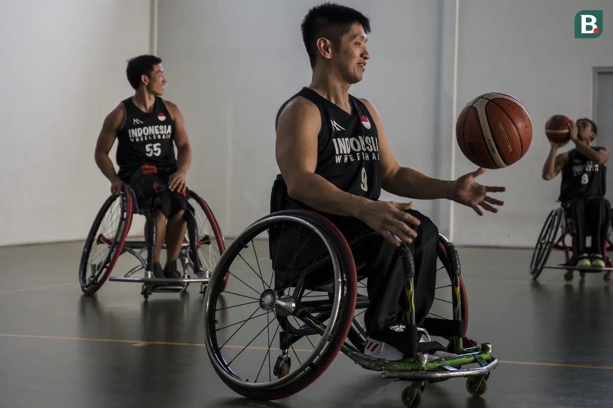 Latihan Basket Kursi Roda, Asian Para Games 2018