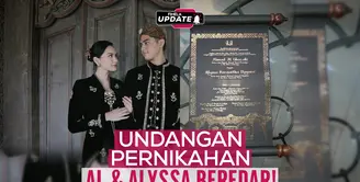 Fimela Update: Undangan Pernikahan Al &amp; Alyssa Beredar!