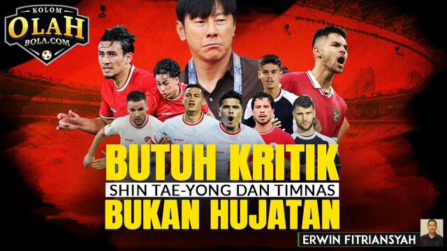Kolom Olah Bolacom Erwin Fitriansyah - Shin Tae-yong dan Timnas Butuh Kritik, Bukan Hujatan