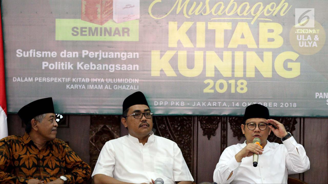 Sambut Hari Santri Nasional 2018, PKB Luncurkan Musabaqoh Kitab Kuning