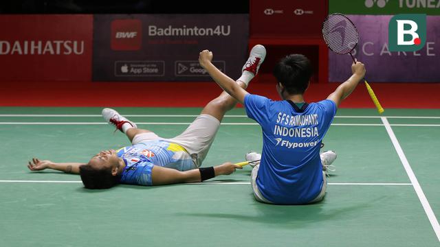Foto: Joss! Apriyani / Siti Fadia Bungkam Ganda Putri Malaysia dan Jejakkan Kaki ke Final Daihatsu Indonesia Masters 2022