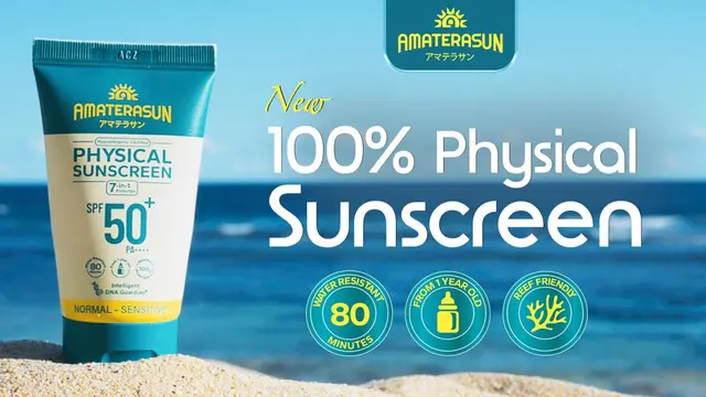 Amaterasun Rilis Sunscreen Ramah Lingkungan, Dapat Digunakan Anak Sejak Usia 1 Tahun