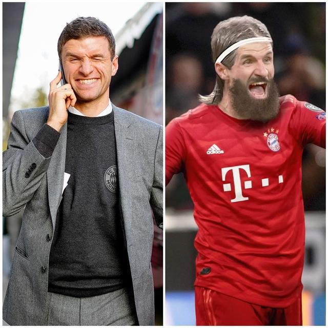 Foto Editan Perubahan Fisik Pesepak Bola Terlalu Lama Jalani Karantina