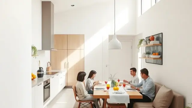 Rumah Minimalis dengan Area Dapur Terbuka