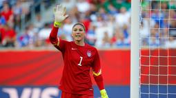 Hope Solo sudah memperkuat tim putri AS dalam 175 pertandingan. (AFP)