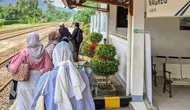 Stasiun kereta api di Nagreg, Kabupaten Bandung, Jawa Barat merupakan salah satu stasiun kereta dengan lokasi tertinggi di Indonesia. (sumber foto: PT KAI Daop 2 Bandung)