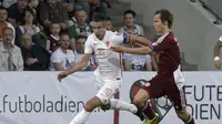 Latvia vs Belanda (REUTERS/Ints Kalnins)