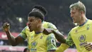 Sedangkan gol Nottingham Forest dicetak Williams (51') dan Gibbs-White (67'). (AP Photo/Rui Vieira)