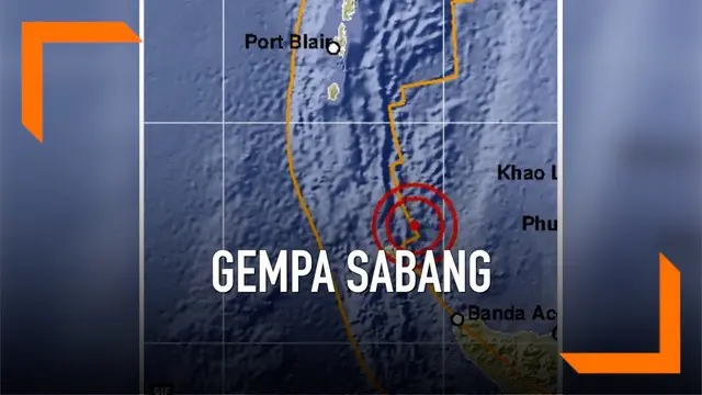 Sabang, Aceh kembali diguncang gempa bermagnitudo 5,4 dalam waktu yang berdekatan. Kali ini, gempa itu terjadi oukul 08.23 WIB.