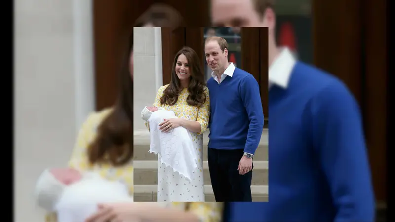 Dunia Selamati Kelahiran Putri Pangeran William-Kate Middleton