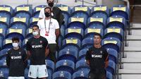 Cristiano Ronaldo absen saat Timnas Portugal bersua Kroasia pada laga UEFA Nations League, di Estadio do Dragao, Minggu (6/9/2020) dini hari WIB. (AP Photo/Miguel Angelo Pereira)