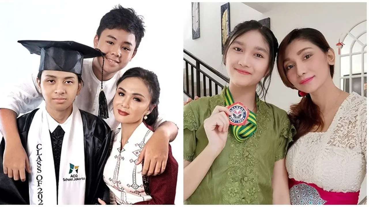 Momen 7 Anak Artis yang Lakukan Wisuda Virtual, Tetap Bahagia