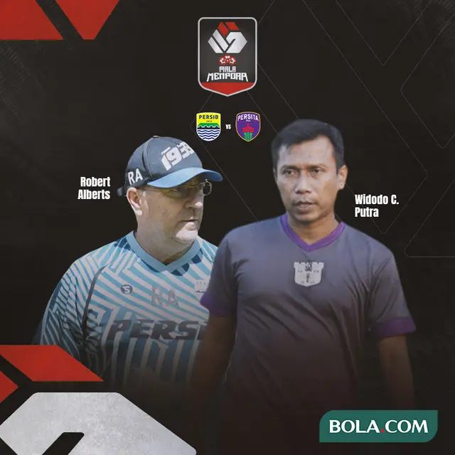 Piala Menpora - Persib Bandung Vs Persita Tangerang - Head to Head Pelatih